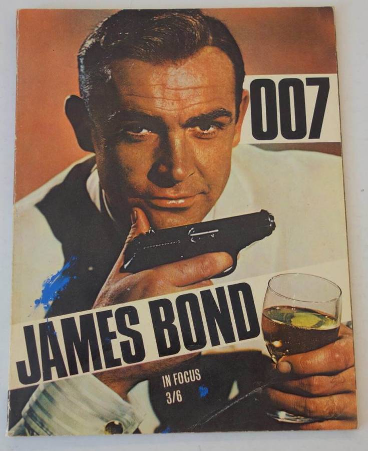 James Bond Film-Magazin originales britisches Filmmagazin